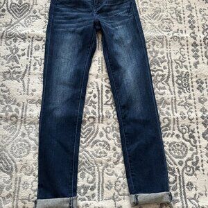 Buckle Black Darkwash Boyfriend Skinny Jeans 24W x 30L